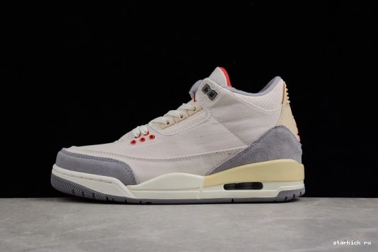 Retro DH7139-100 DH7139-100 Muslin Jordan 3 1114